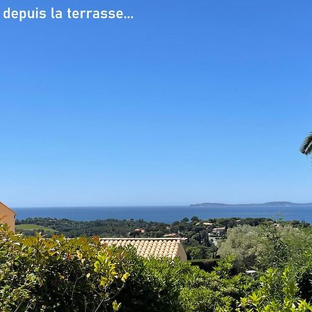 Appartement Rdc Terrasse Vue Panoramique Mer La Croix-Valmer Eksteriør billede
