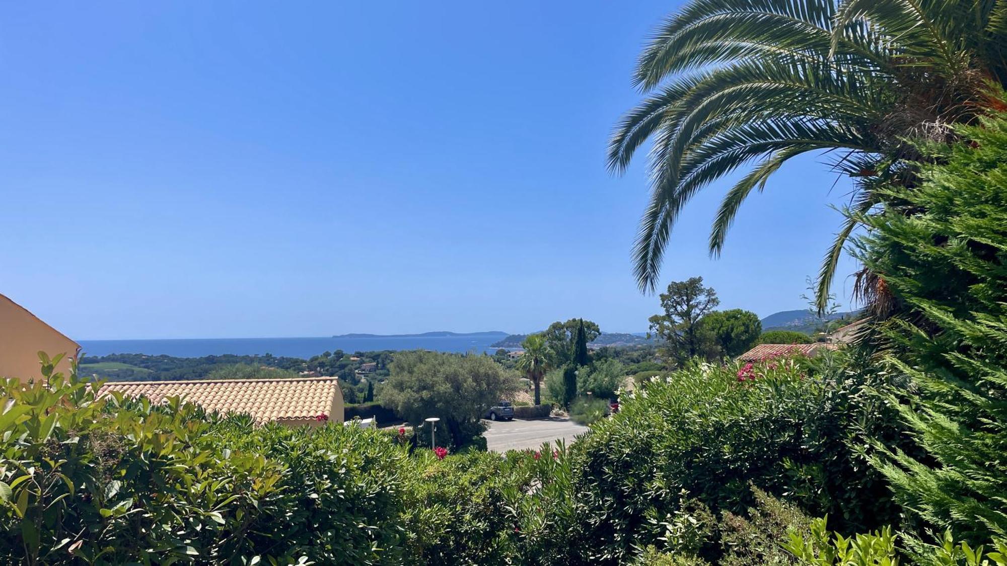 Appartement Rdc Terrasse Vue Panoramique Mer La Croix-Valmer Eksteriør billede